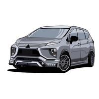 suv auto modifica illustrazione vettore design