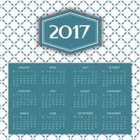 Pattern di sfondo del calendario vettore