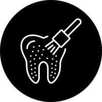 dente pulizia vettore icona