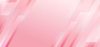 strisce diagonali rosa astratte geometriche con sfondo effetto mezzitoni. vettore
