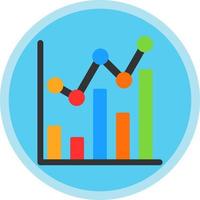 statistico vettore icona design