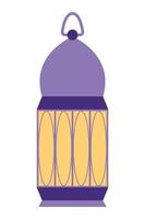 islamico lanterna illustrazione. simboli di Ramadan mubarak, sospeso oro lanterne, Arabo lampade, lanterne Luna, lanterna elemento, stella, arte, vettore e illustrazione
