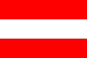 vettore Immagine per Austria bandiera.