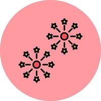 icona di vettore di fuochi d'artificio