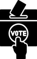 votazione getto vettore icona