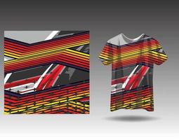 maglietta gli sport design per da corsa maglia Ciclismo calcio gioco vettore