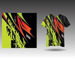 maglietta gli sport design per da corsa maglia Ciclismo calcio gioco vettore