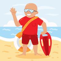 Felice Lifeguard Vector