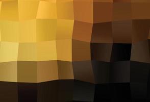 buio giallo, arancia vettore astratto mosaico sfondo.