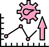 icona di vettore di produttività