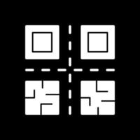 qr codice vettore icona design