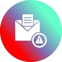 spam unico vettore icona