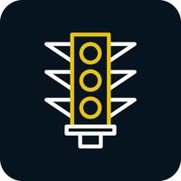 traffico segnale vettore icona design