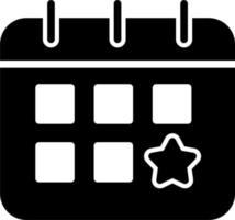 calendario evento vettore icona