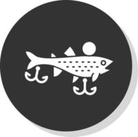 pesca esche vettore icona design