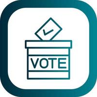 elezioni vettore icona design