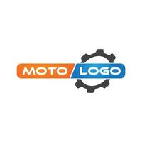 vettore auto servizio logo design modello