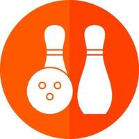 bowling vettore icona design