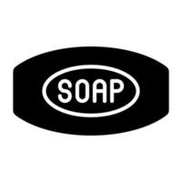 stile icona di sapone vettore