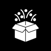 Magia scatola vettore icona design