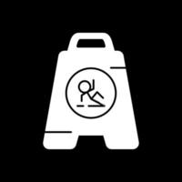 bagnato pavimento vettore icona design