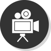 video telecamera vettore icona design