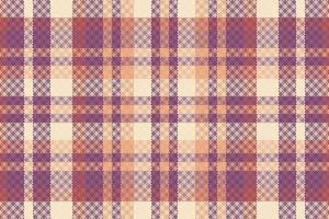 senza soluzione di continuità tartan plaid modello con struttura e pastello colore. vettore