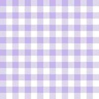 viola e bianca plaid modello. senza soluzione di continuità vettore sfondo per abbigliamento, camicie, tovaglie, altro moderno moda tessuti.