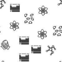 chimico scienza chimica vettore senza soluzione di continuità modello