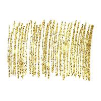 d'oro dipingere luccicante fondale su un' bianca sfondo. sfondo con oro scintille e luccichio effetto vettore