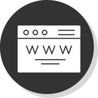 sito web vettore icona design