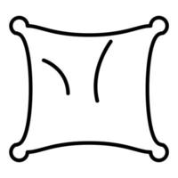 stile icona cuscino vettore