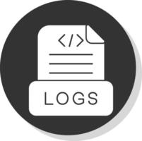 logs vettore icona design