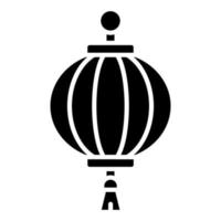 stile icona lanterna vettore