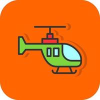elicottero vettore icona design