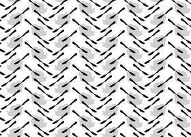 linee di colore disegnato a mano, nero, grigio, bianco senza cuciture vettore