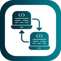 codice refactoring vettore icona design