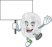 cartone animato personaggio di planctomiceti vettore
