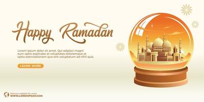 Ramadan kareem islamico sfondo vettore. contento islamico nuovo Hijri anno. grafico design per il decorazione di regalo certificati, banner e volantino. vettore