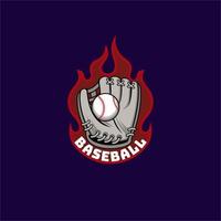 baseball sport emblema logo vettore