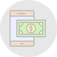 pagamento metodo vettore icona design
