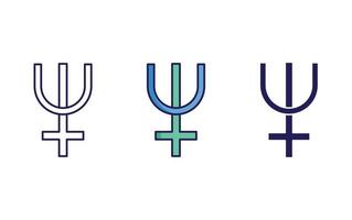 alchimia simbolo icona vettore