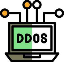 ddos vettore icona design