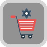 e-commerce soluzioni vettore icona design