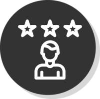cliente recensioni vettore icona design