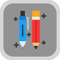 penna e matita vettore icona design