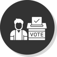 referendum vettore icona design