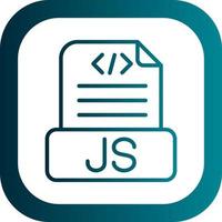 javascript file vettore icona design