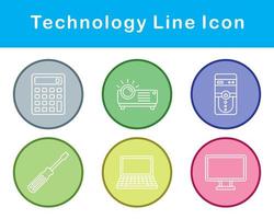 tecnologia vettore icona impostato