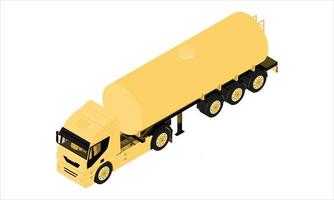 contenitore camion vettore illustrati